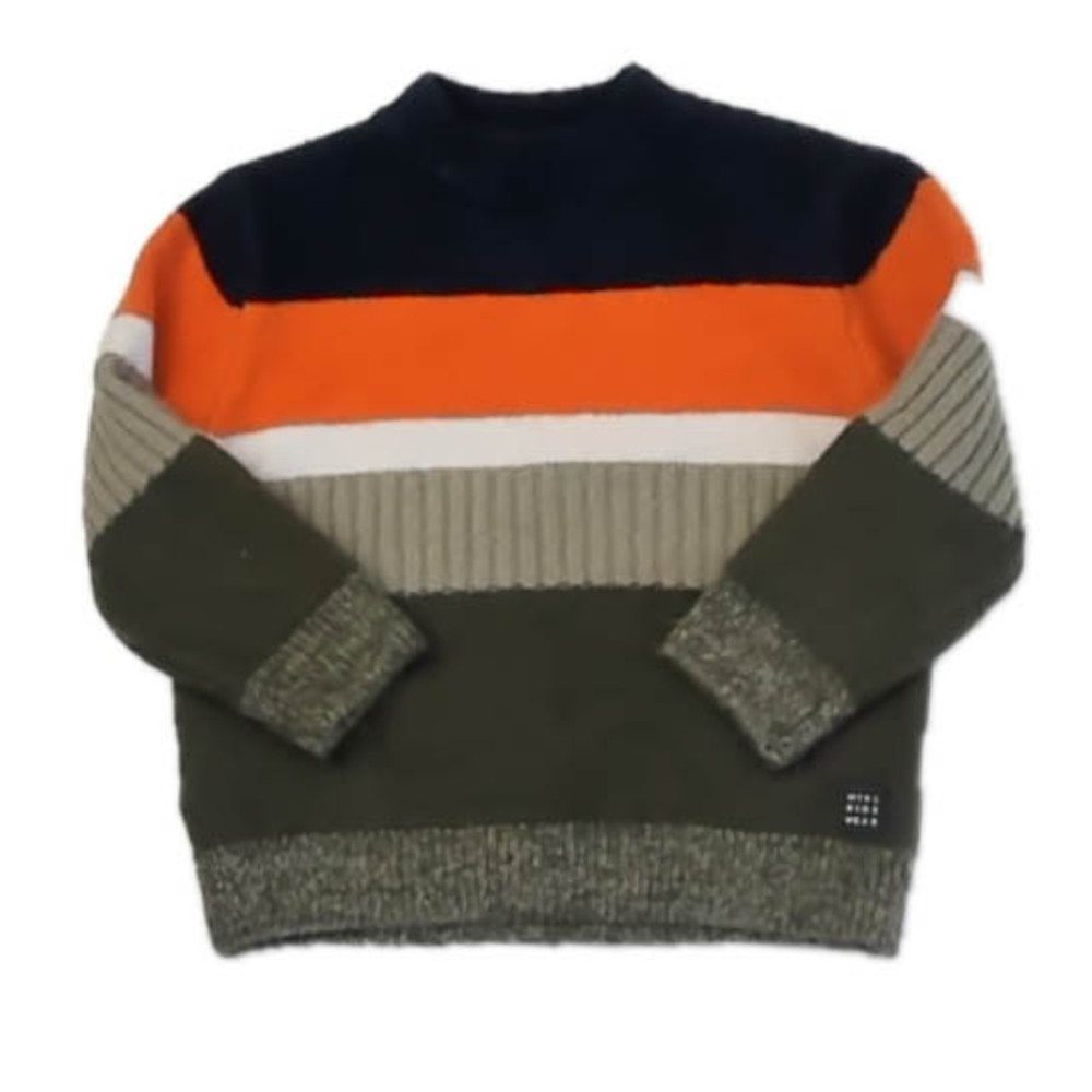 Mayoral Girls Blue | Orange | Green Sweater size: 3T